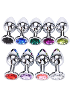 Plug Acero Enjoyado Cristal...